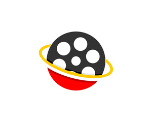 Roll film with planet shape logo © Jefry Maviskho