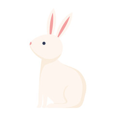 Cute rabbit cartoon