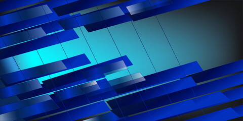 Obraz premium abstract blue background with lines