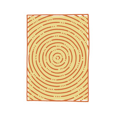 Hand drawn abstract sun background. Sketch drawing universe A4 format cover design template for book, report, notebook, album, brochure, magazine, flyer, booklet. Part of set.