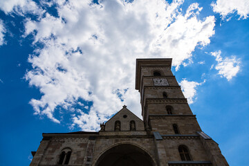 Fototapeta na wymiar ルーマニア　トランシルヴァニア地方にある要塞都市アルバ・ユリアの要塞内の聖ミハイ聖堂
