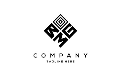 BGM square three latter logo vector