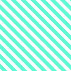 Obraz premium Mint white stripes pattern. Abstract background. Vector illustration.