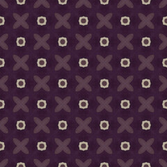 A seamless, repeating, purple and white, pastel pattern with abstract shapes. Great for textiles, fabric, wallpaper, backgrounds and backdrops.