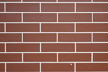 red brick wall