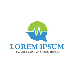 Fototapeta premium consult doctor logo , medical logo