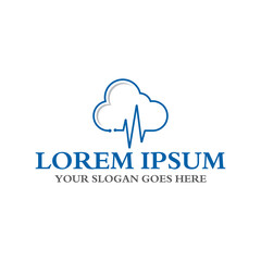 cloud medical logo , medical logo