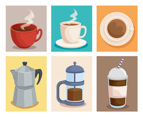 coffee symbol collection