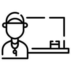 Teacher in Class icon