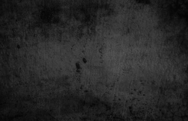Dark concrete floor or old grunge background. Rough Black wall slate texture rough background.