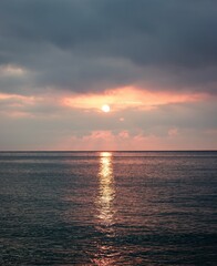 Sunrise in italy, Ceriale Liguria