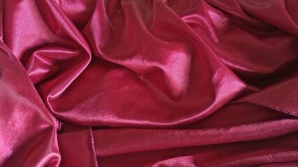 red silk background
