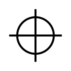 Target icon, Vector