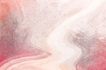 Pink color abstract liquid paint background