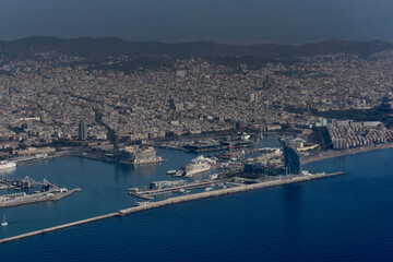Fototapeta premium Vite. Détail from the city of Barcelona (Spain). 