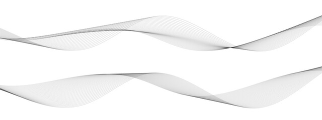 Abstract dynamic music wave. Technology background. Vector sound wave with lines.