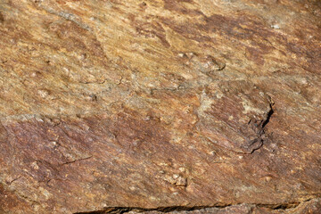 Layer of rock stones in the Alps