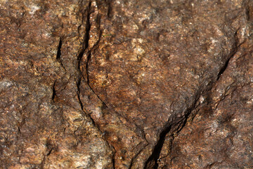 Layer of rock stones in the Alps