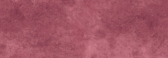 Red painted wall texture with grungy distressed. Texture of a plaster wall for background design