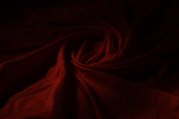 vivid red random pattern wrinkled silk beautiful abstract background