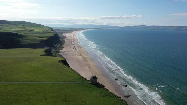 Mussenden Temple and Downhill Demesne in Northern Ireland