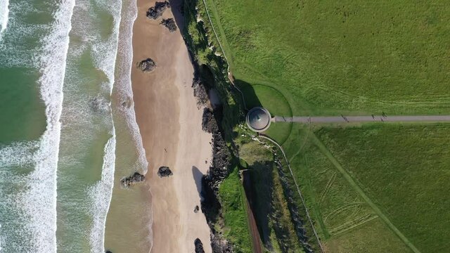Mussenden Temple and Downhill Demesne in Northern Ireland