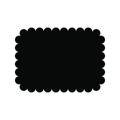 Frame vector icon set. Tag illustration sign collection. label symbol.