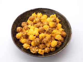 キャラメルとチーズ味のポップコーン