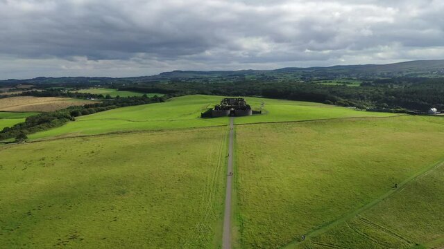 Mussenden Temple and Downhill Demesne in Northern Ireland