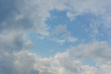 abstract background - blue sky with clouds