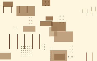 Minimal geometric background. Technological or scientific design. Banner template for social networks, websites. 3d rendering