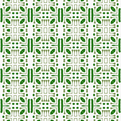 Abstract seamless pattern with various shapes. Geometric pattern for fabric. Textile background.