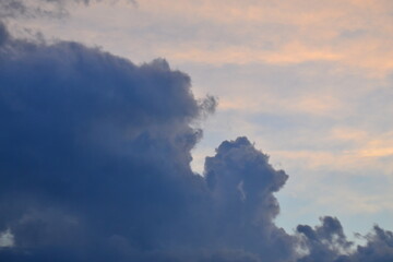 Beautiful cloud and blue sky