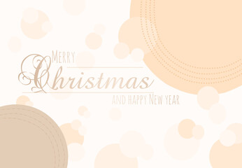 Elegant Christmas wish card. Thank you for support. 