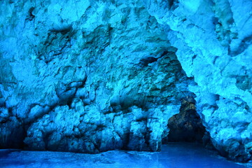 The Blue Cave, Croatia, Underground, water, is one of the unique natural phenomena in the world