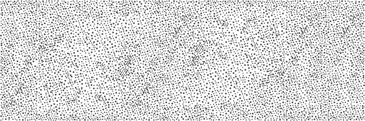 Dot work pattern seamless background. Sand grain effect wallpaper. Chaotic dotted vector backdrop. 