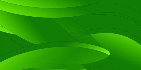 abstract green background with waves