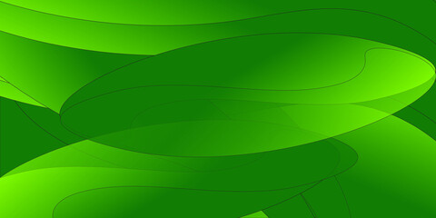 abstract green background with waves