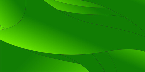 abstract green background with waves