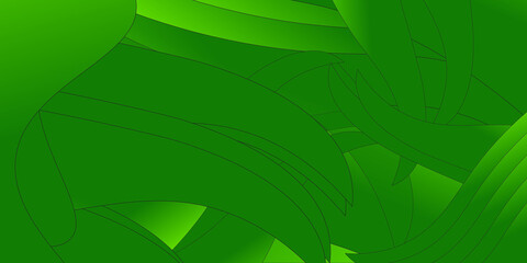 abstract green background with waves