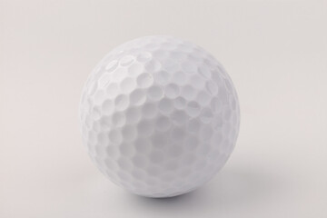 golf ball isolated on white background