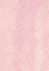Pastel pink watercolor painted paper texture background