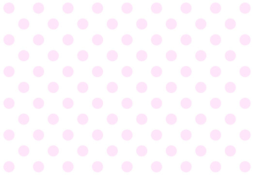 ピンク色の水玉模様の背景イラスト ピンクのドット柄 Stock イラスト Adobe Stock