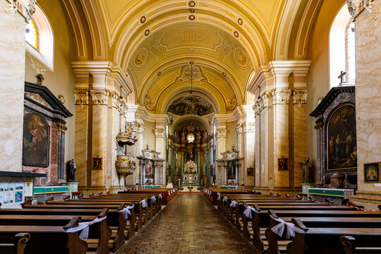 The cathedral of Maria Radna at Arad in Romania