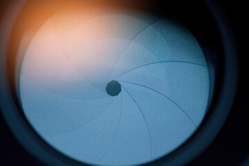 close up len camera, lens aperture, photographer