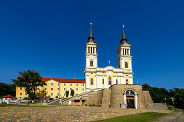 The cathedral of Maria Radna at Arad in Romania