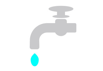 水道の蛇口のイラスト
