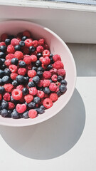 bowl of berries