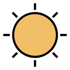 Fototapeta premium sun