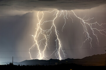 Arizona Monsoon Lightning 2010a